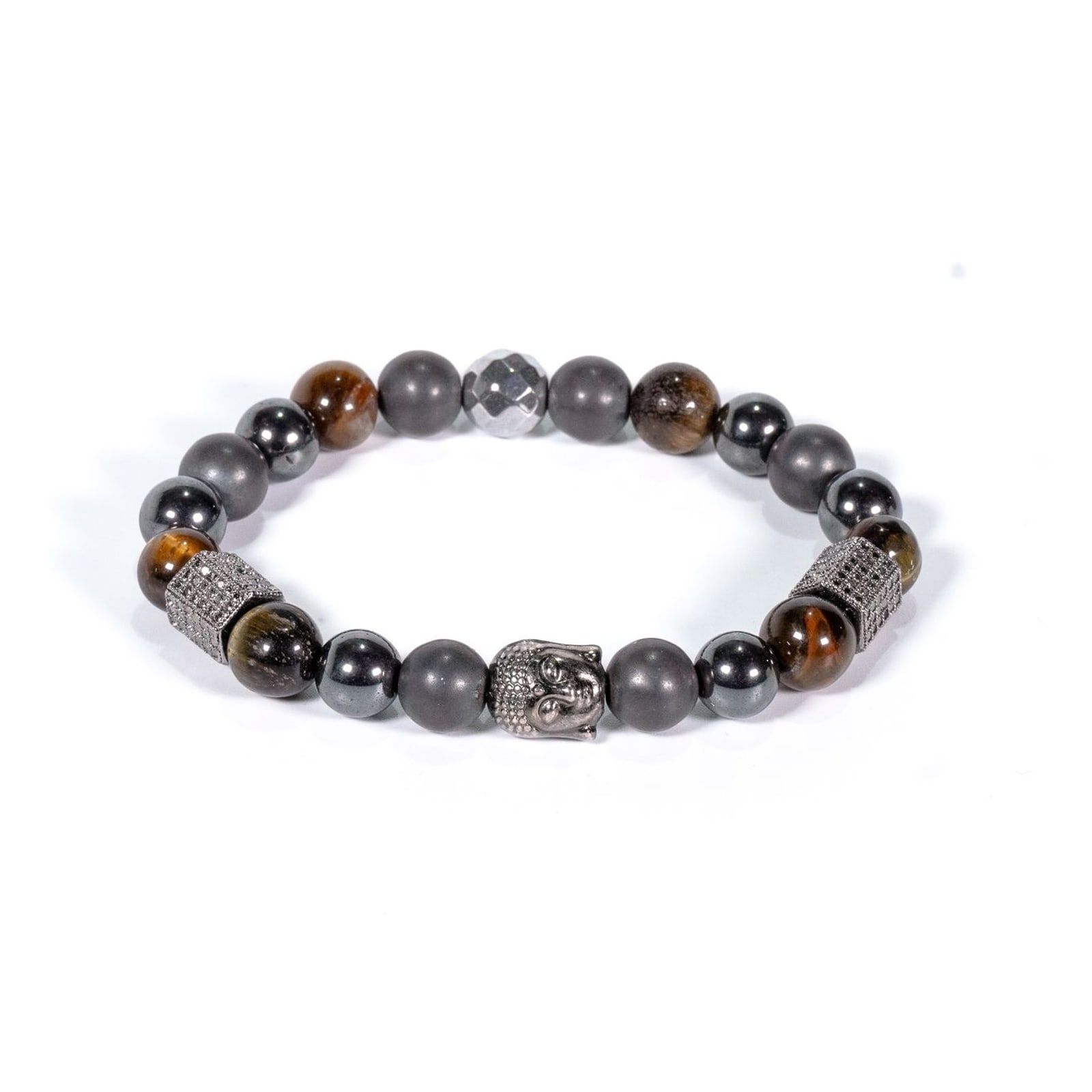 Pulsera Hematita y piedra a elegir