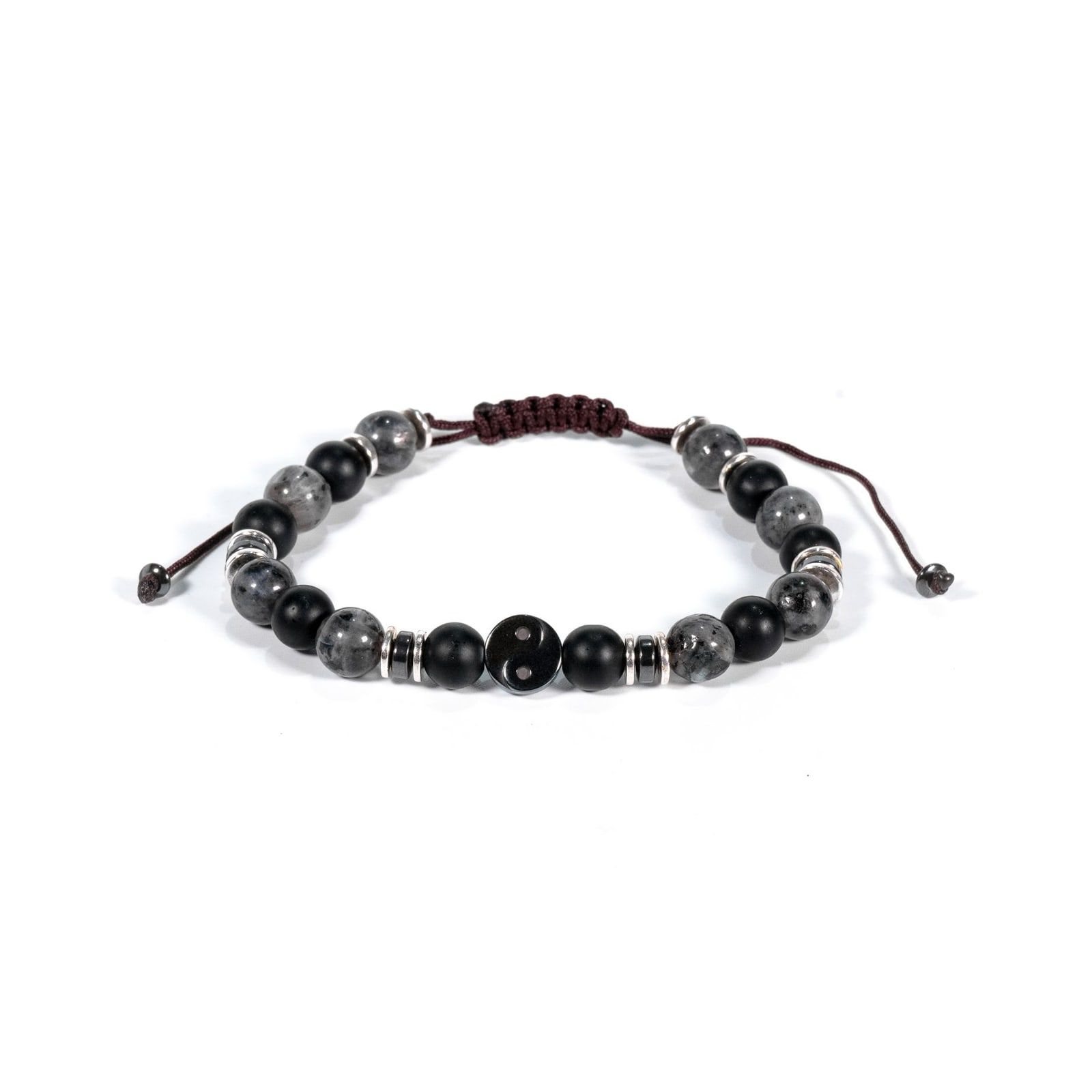 Pulsera Larvikita y ónix