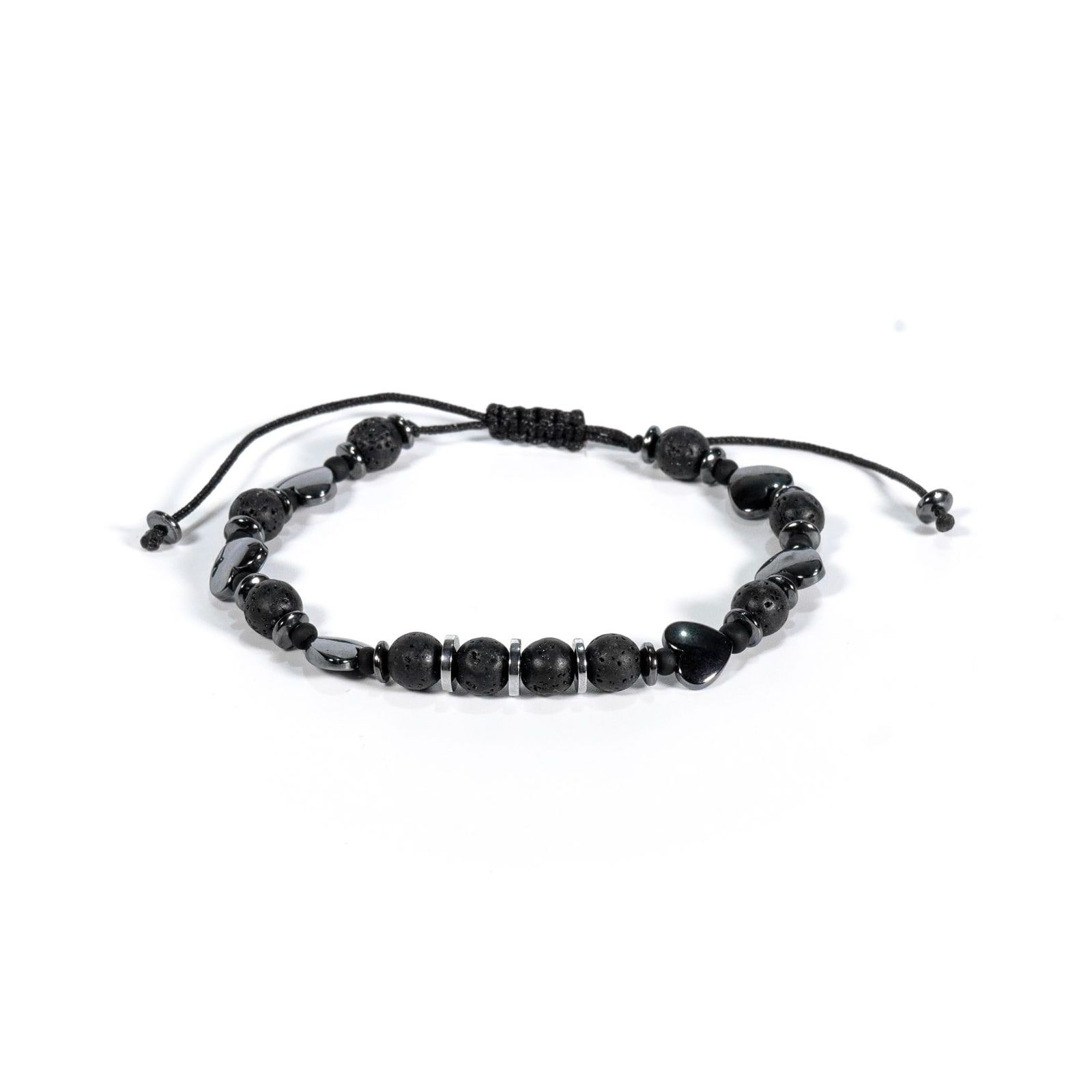 Pulsera Hematita gris